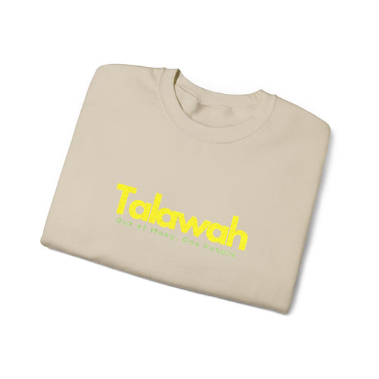 Talawah Crewneck Sweatshirt Jamaican Pride Bold Text Graphic