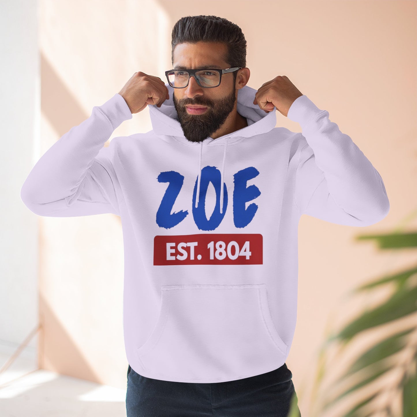 ZOE Est. 1804 Hoodie Afro-Caribbean / Haitian Art Pullover
