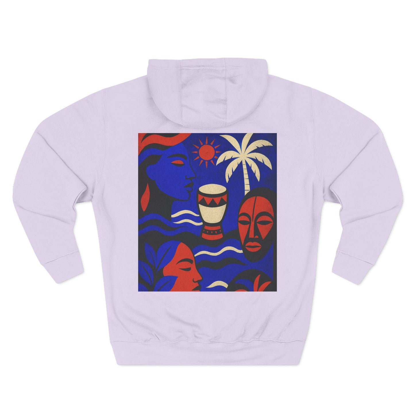 ZOE Est. 1804 Hoodie Afro-Caribbean / Haitian Art Pullover