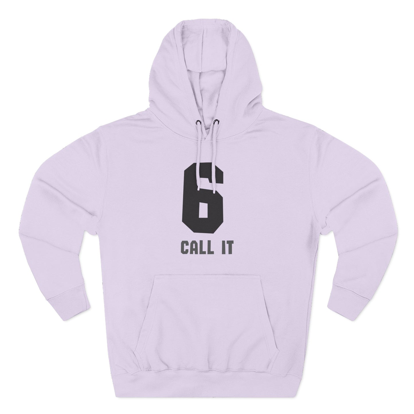 Hoodie "Call It 6 / Response 7" Athletic Number Graphic Hoodie