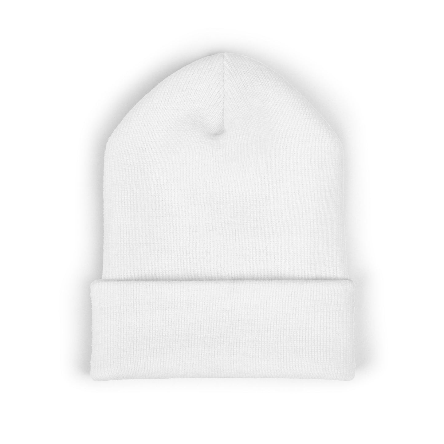 God First Embroidered Cuffed Beanie Faith-Inspired Winter Hat