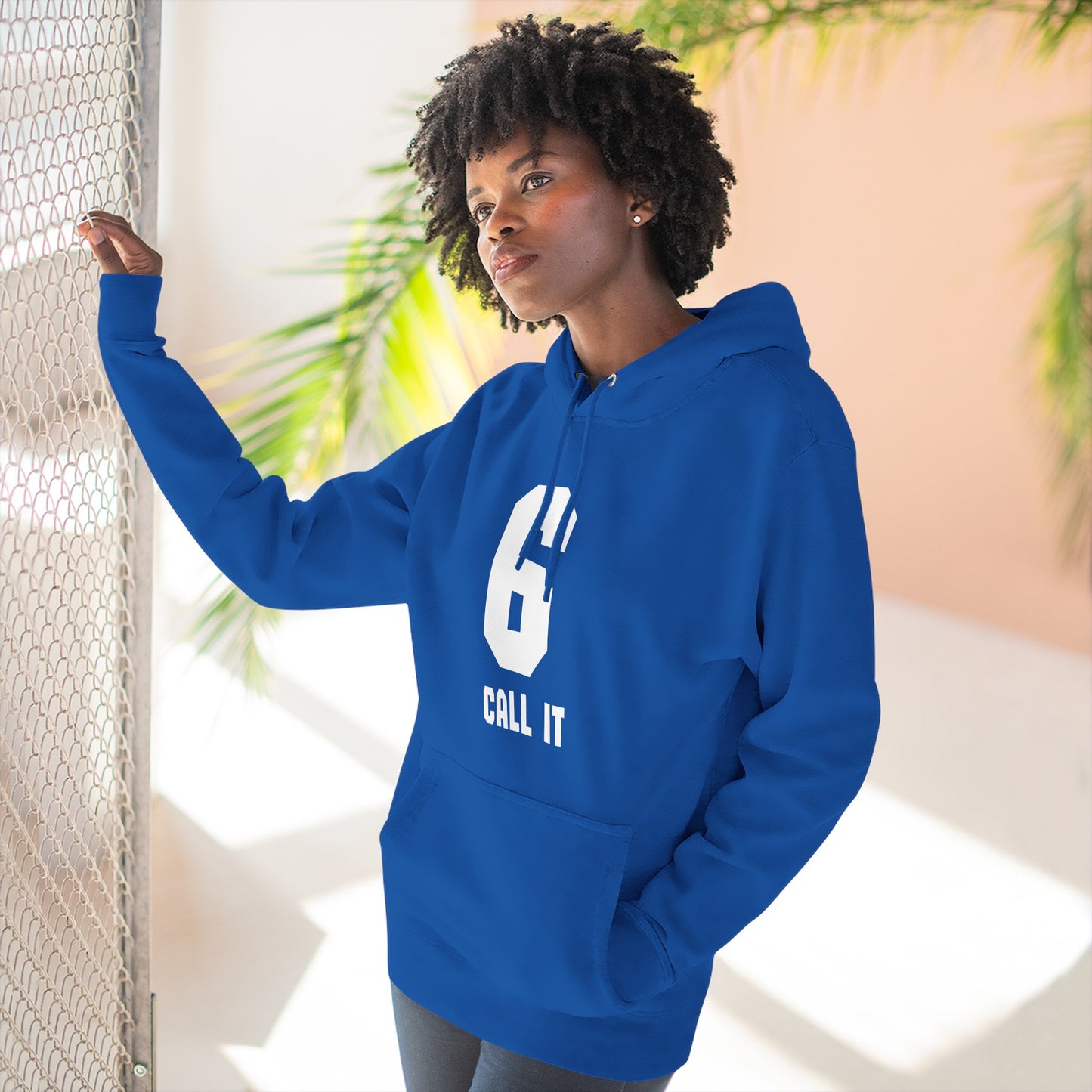Hoodie 'Call It 6 / 7 Response' Graphic Pullover Hoodie