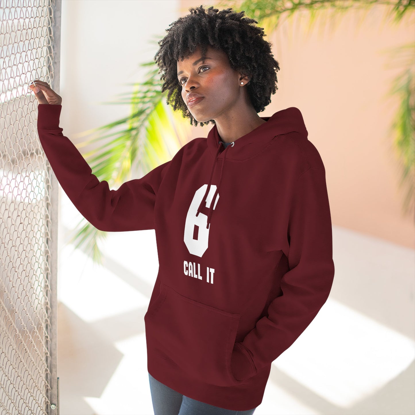 Hoodie 'Call It 6 / 7 Response' Graphic Pullover Hoodie