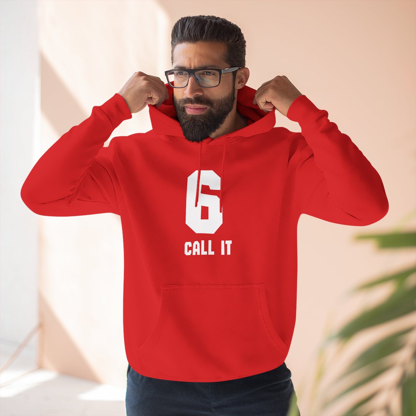 Hoodie 'Call It 6 / 7 Response' Graphic Pullover Hoodie