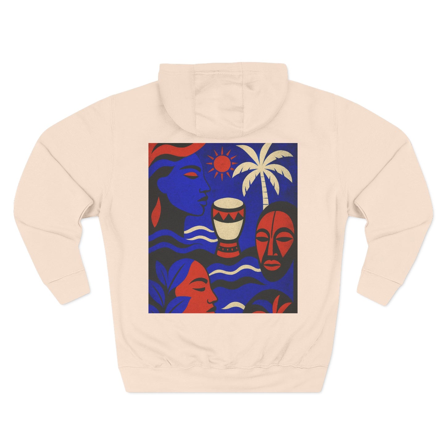 ZOE Est. 1804 Hoodie Afro-Caribbean / Haitian Art Pullover