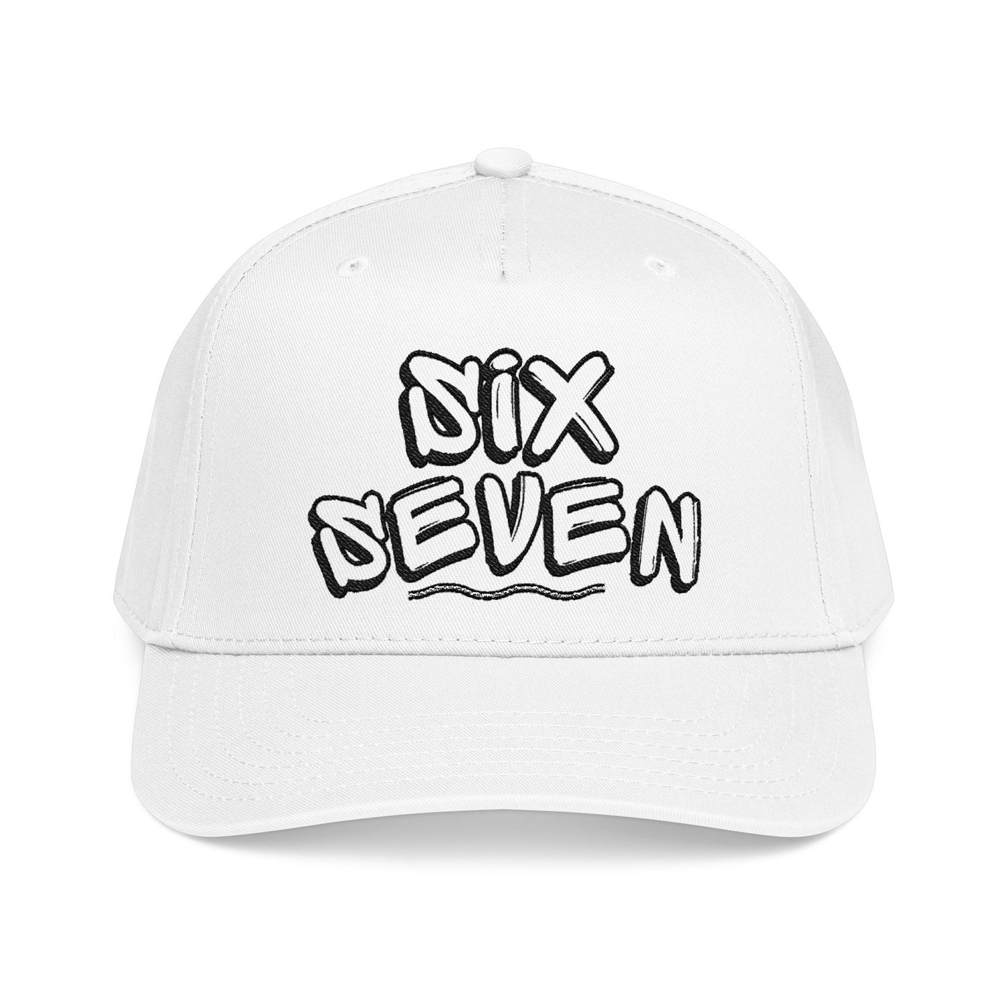 Six Seven Embroidered Baseball Cap Retro Streetwear Dad Hat