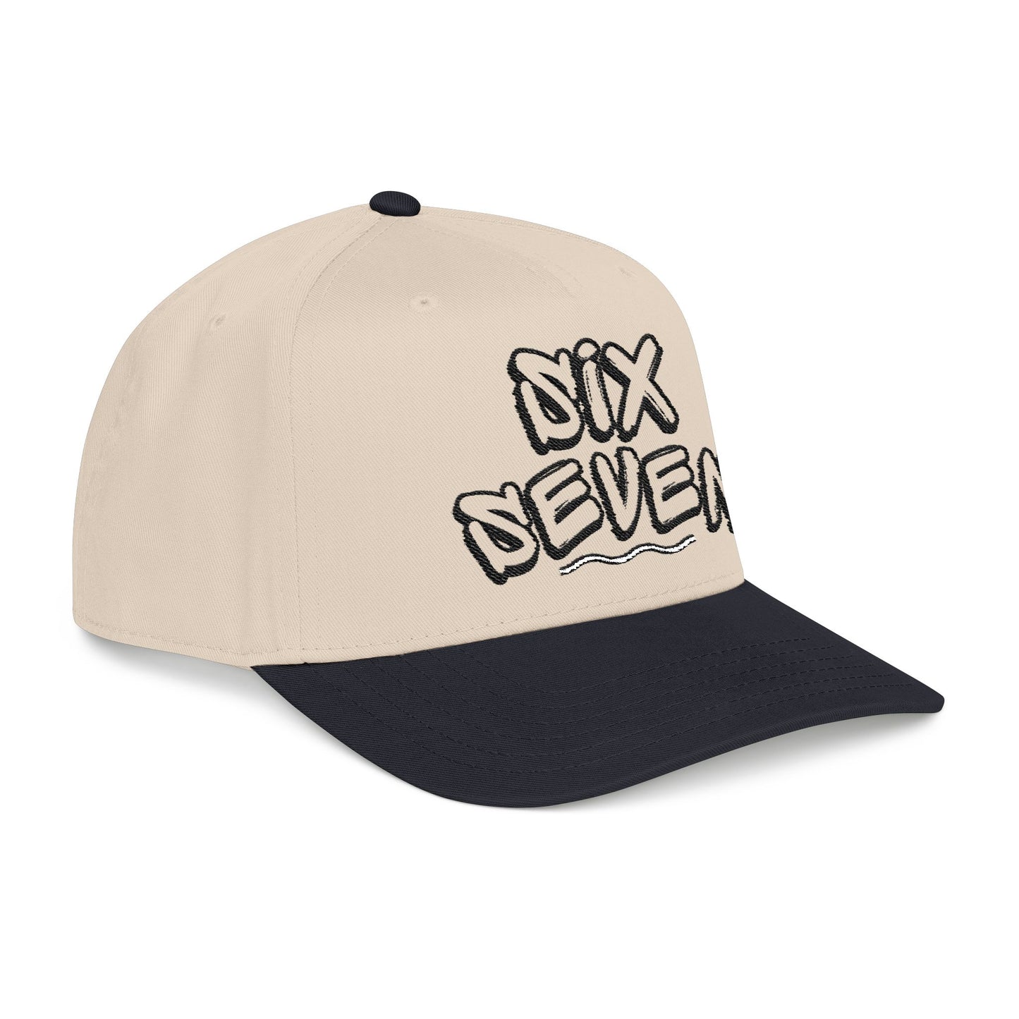 Six Seven Embroidered Baseball Cap Retro Streetwear Dad Hat