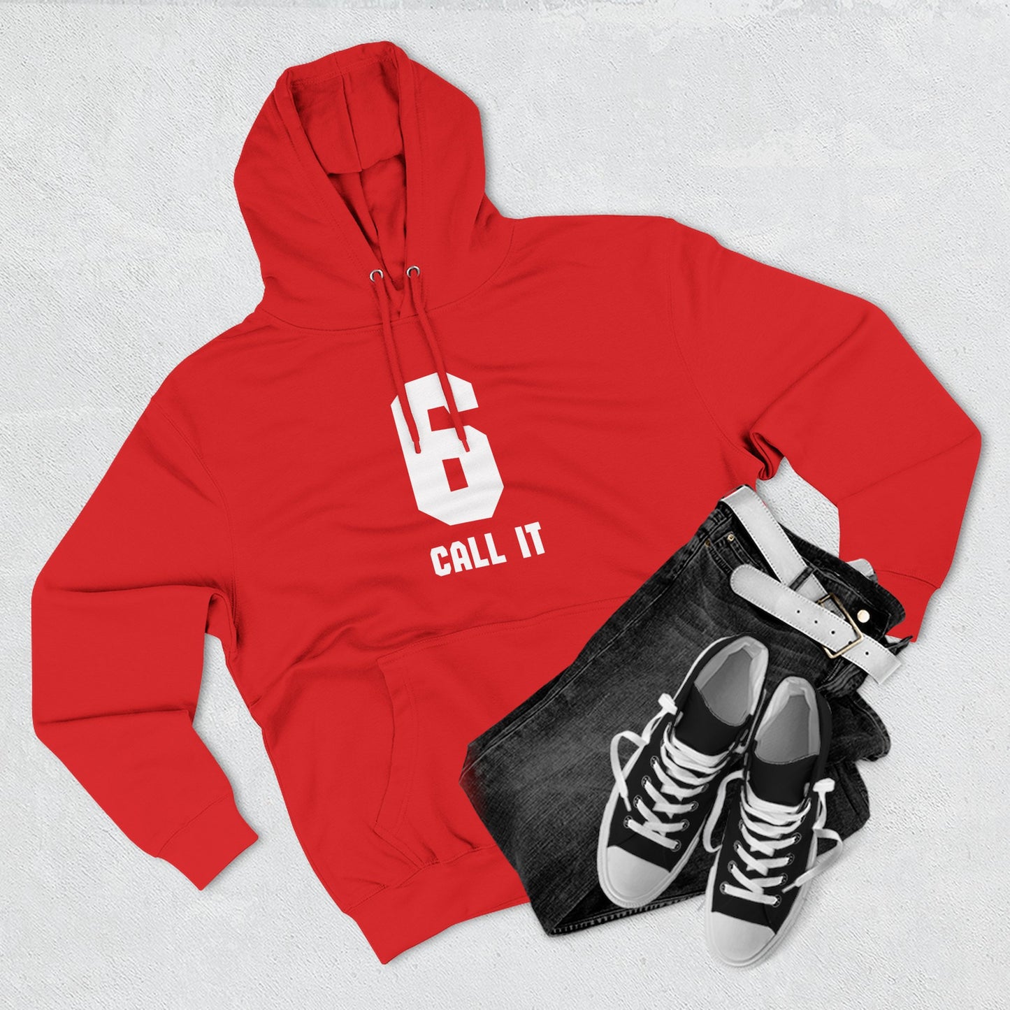 Hoodie 'Call It 6 / 7 Response' Graphic Pullover Hoodie