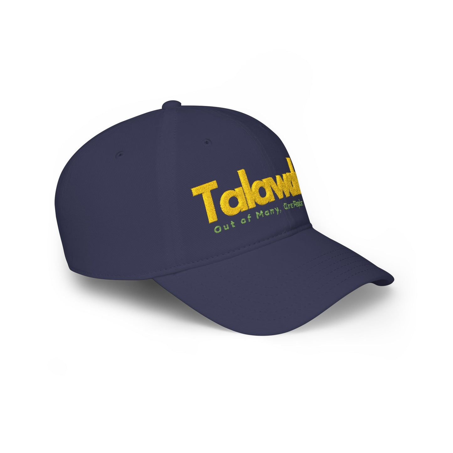 Talawah Low Profile Baseball Cap — "Out of Misny, One People" Embroidered Hat