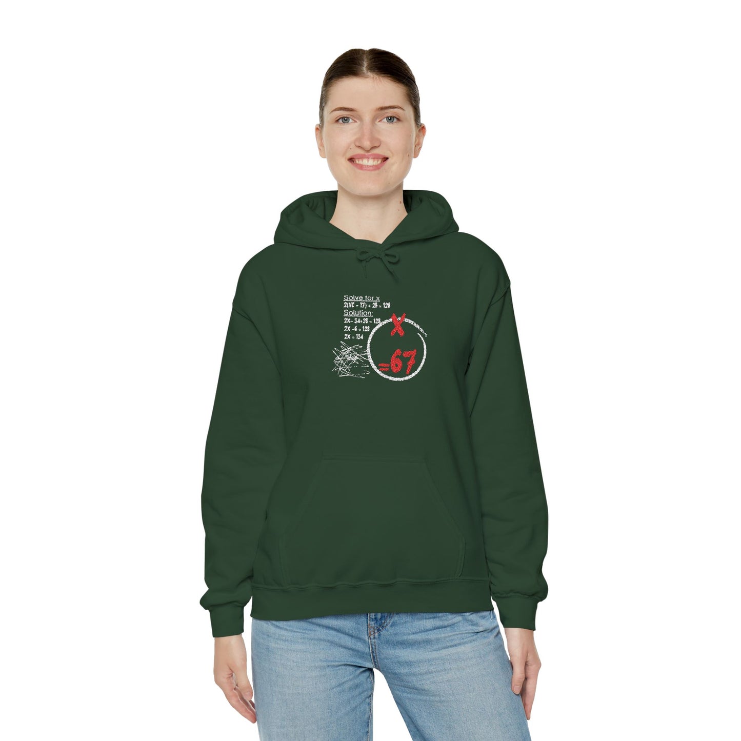 67 Circle Logo Hoodie Distressed Retro Streetwear Sweatshirt
