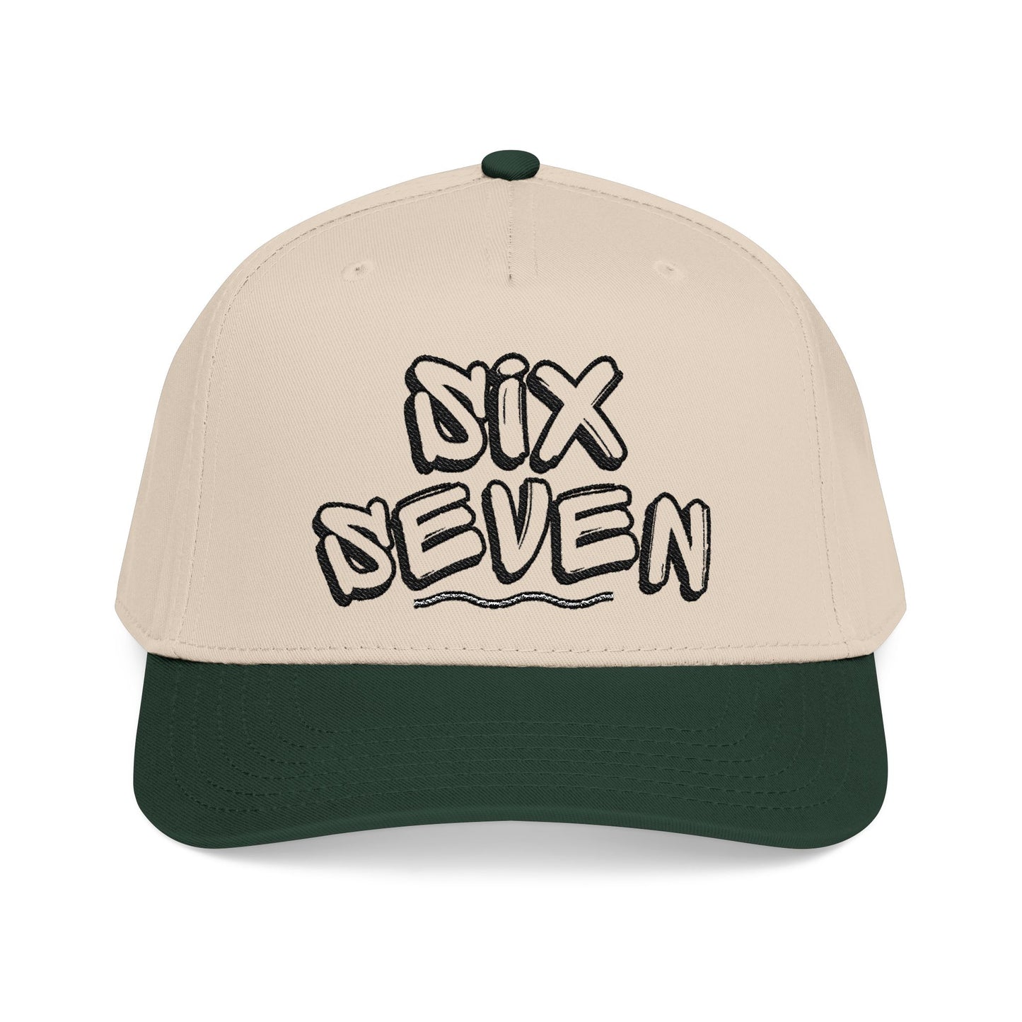Six Seven Embroidered Baseball Cap Retro Streetwear Dad Hat