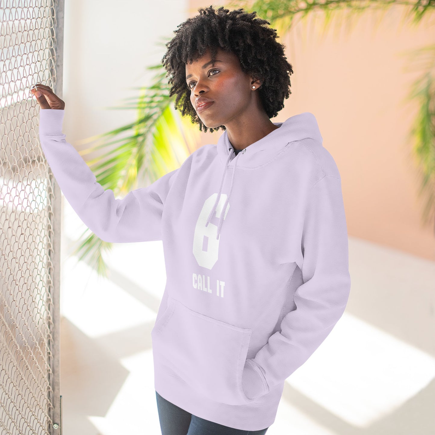 Hoodie 'Call It 6 / 7 Response' Graphic Pullover Hoodie
