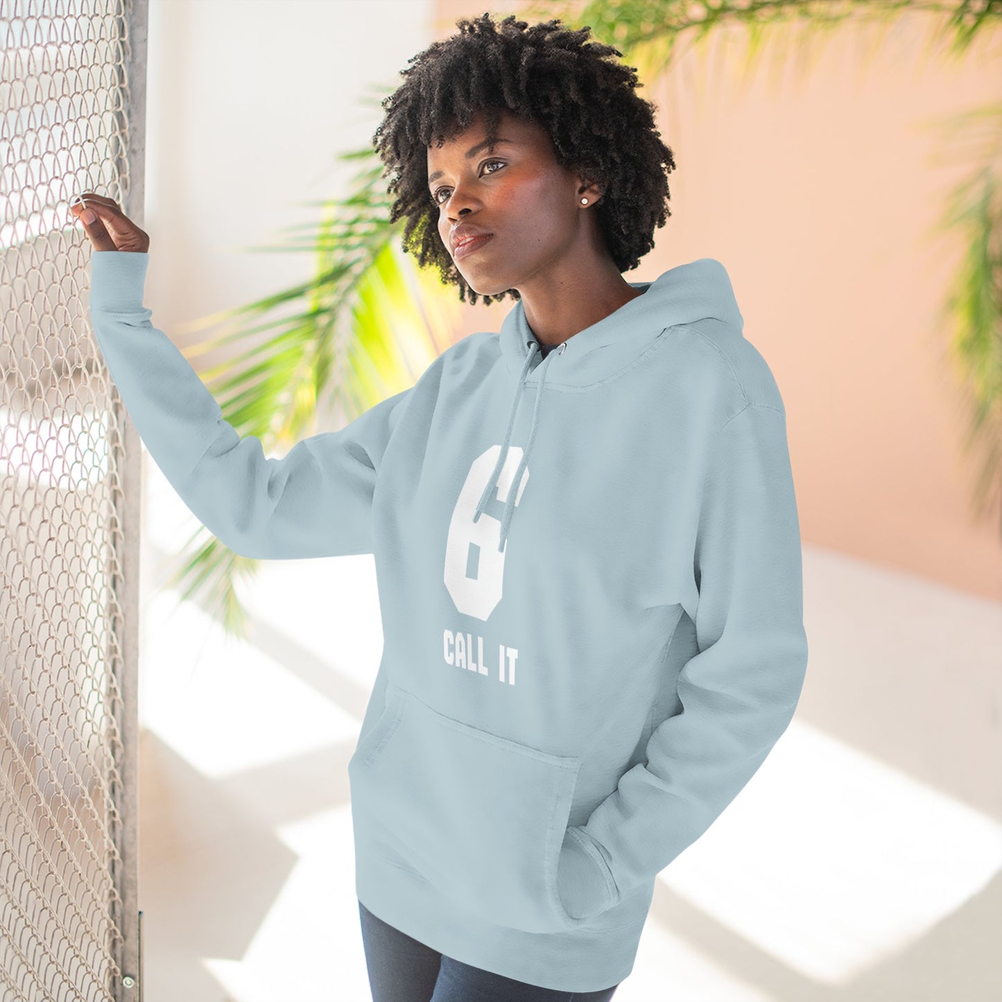 Hoodie 'Call It 6 / 7 Response' Graphic Pullover Hoodie