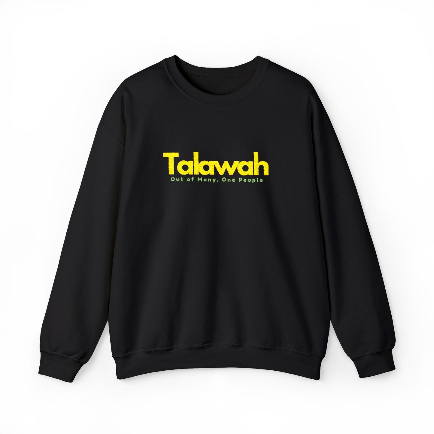 Talawah Crewneck Sweatshirt Jamaican Pride Bold Text Graphic