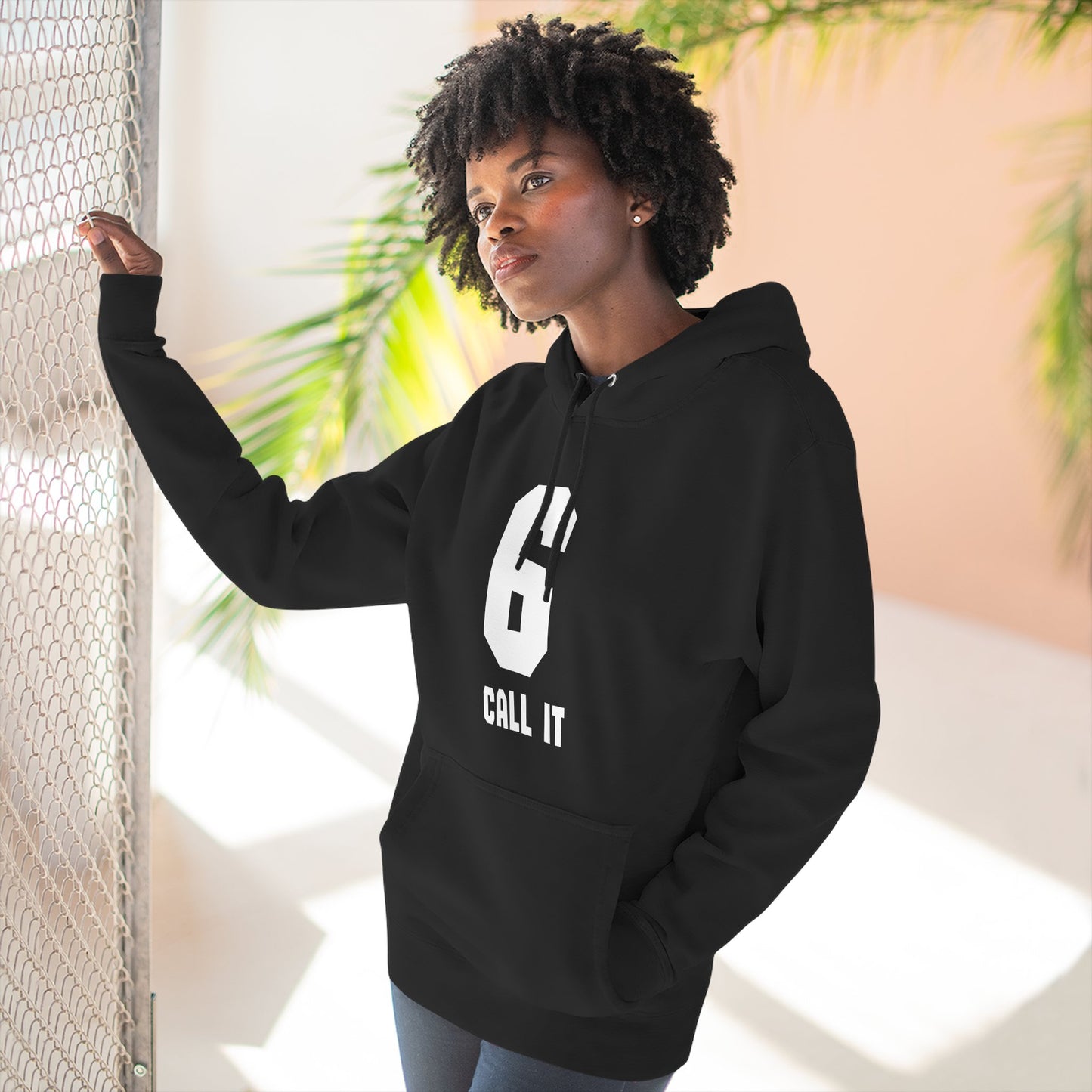 Hoodie 'Call It 6 / 7 Response' Graphic Pullover Hoodie