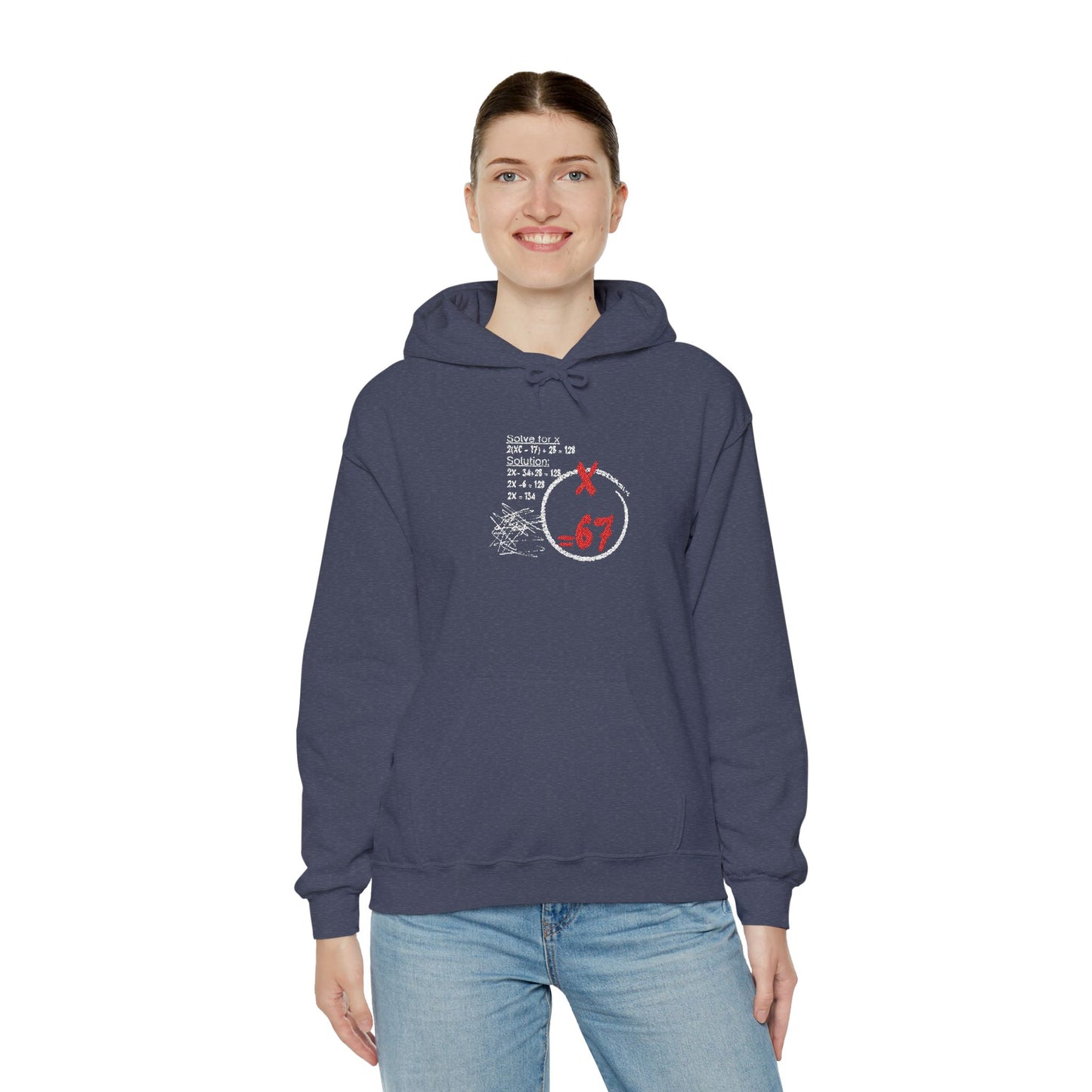 67 Circle Logo Hoodie Distressed Retro Streetwear Sweatshirt