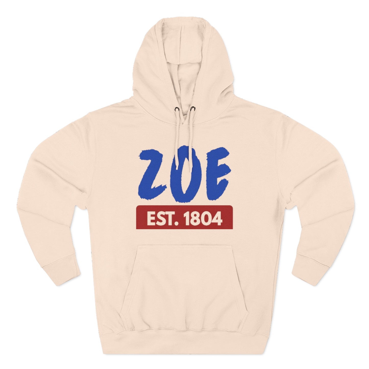 ZOE Est. 1804 Hoodie Afro-Caribbean / Haitian Art Pullover