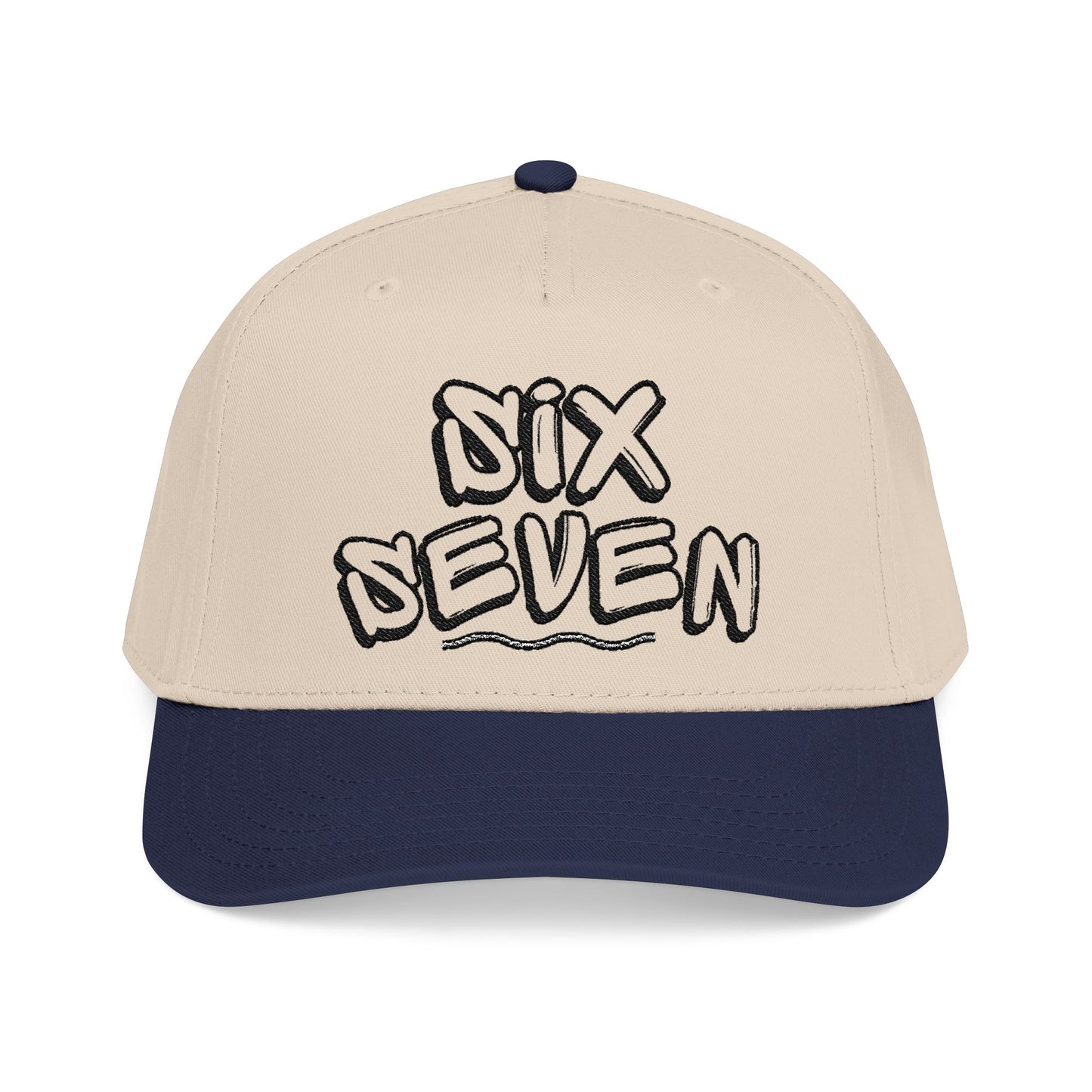 Six Seven Embroidered Baseball Cap Retro Streetwear Dad Hat