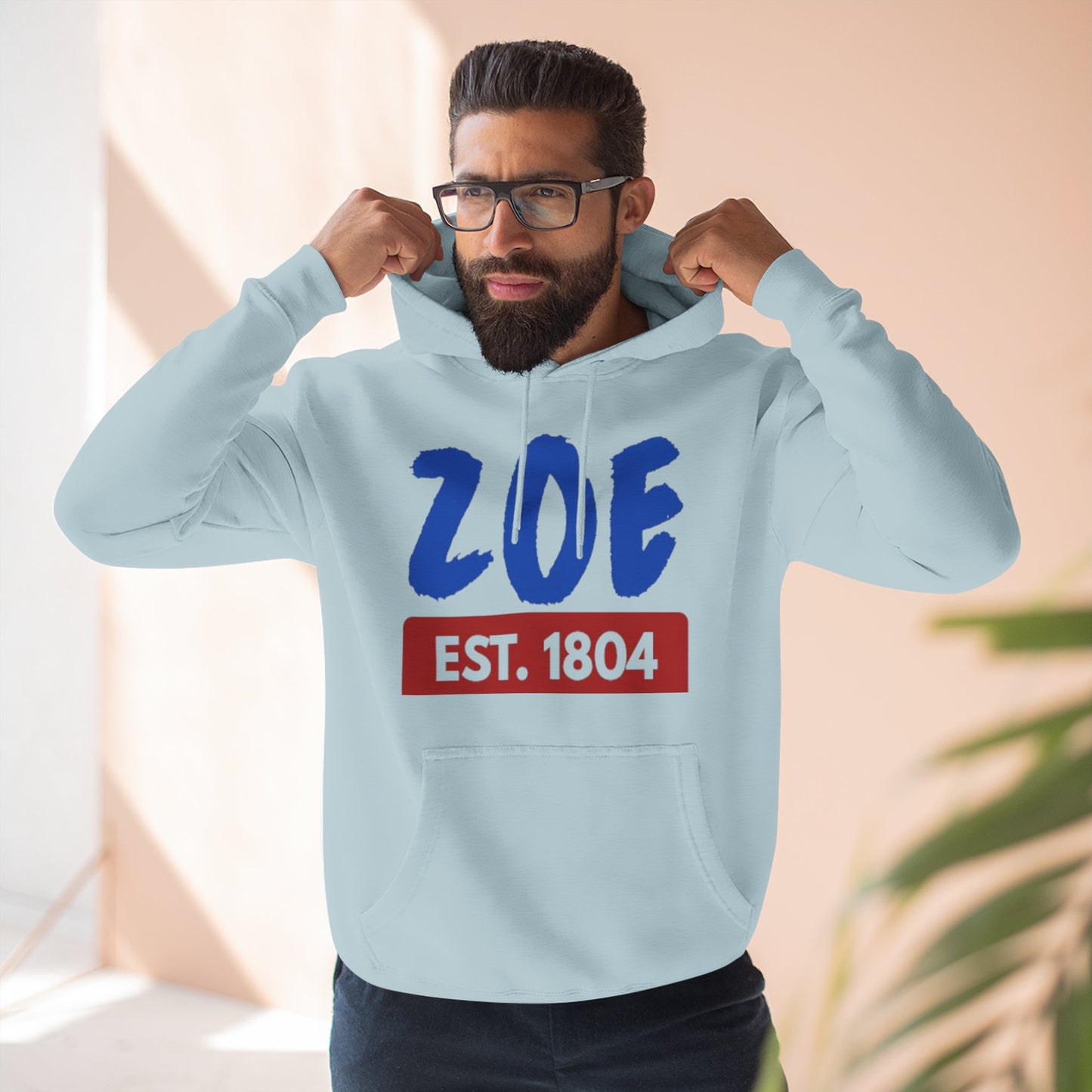 ZOE Est. 1804 Hoodie Afro-Caribbean / Haitian Art Pullover