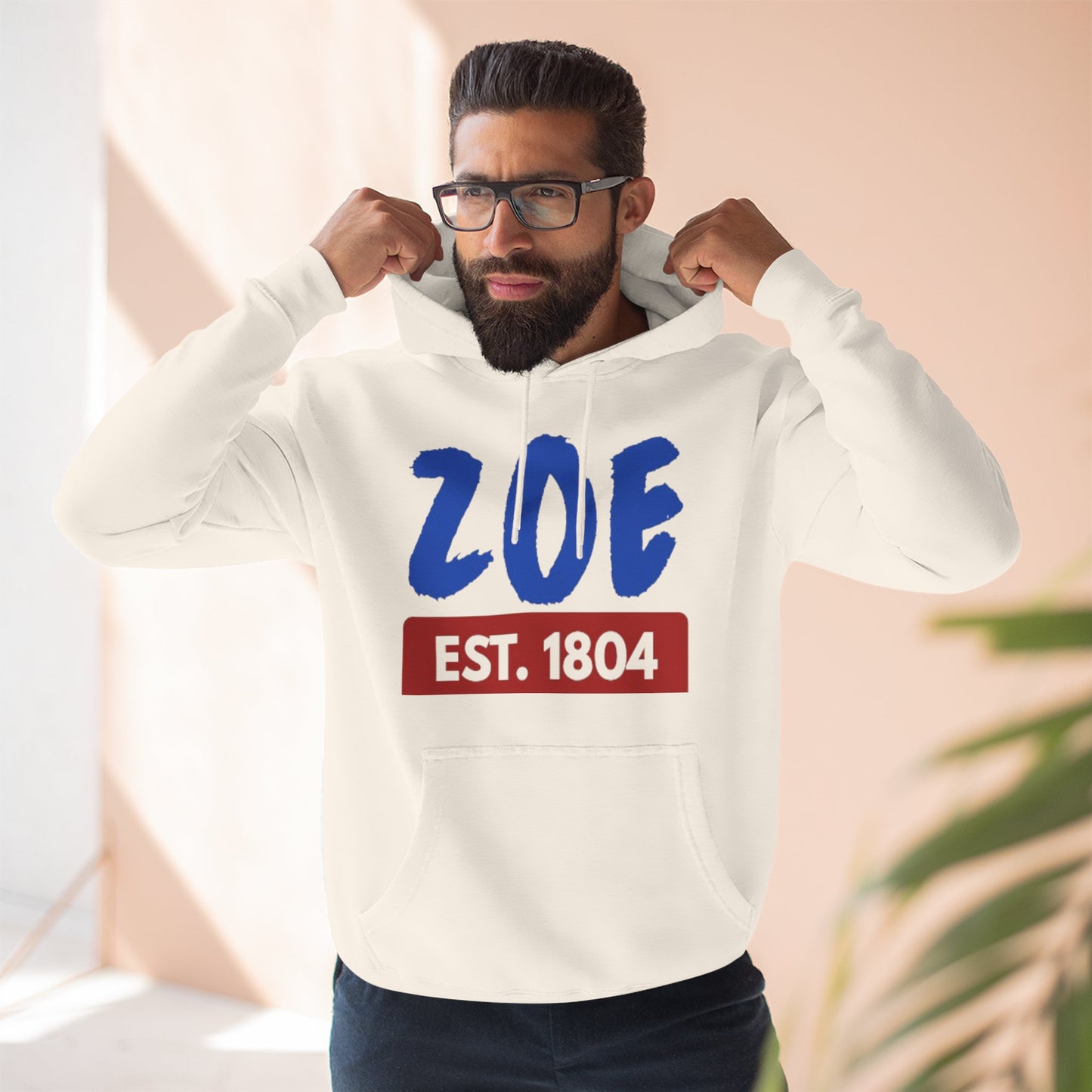 ZOE Est. 1804 Hoodie Afro-Caribbean / Haitian Art Pullover