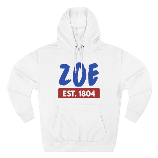 ZOE Est. 1804 Hoodie Afro-Caribbean / Haitian Art Pullover