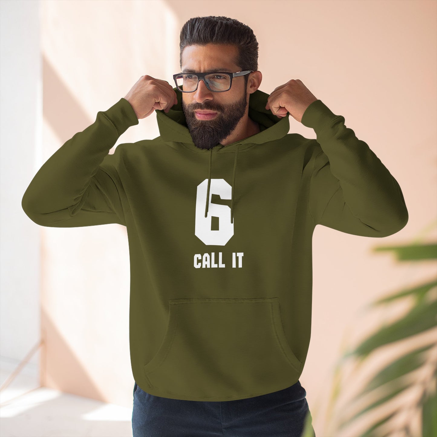 Hoodie 'Call It 6 / 7 Response' Graphic Pullover Hoodie