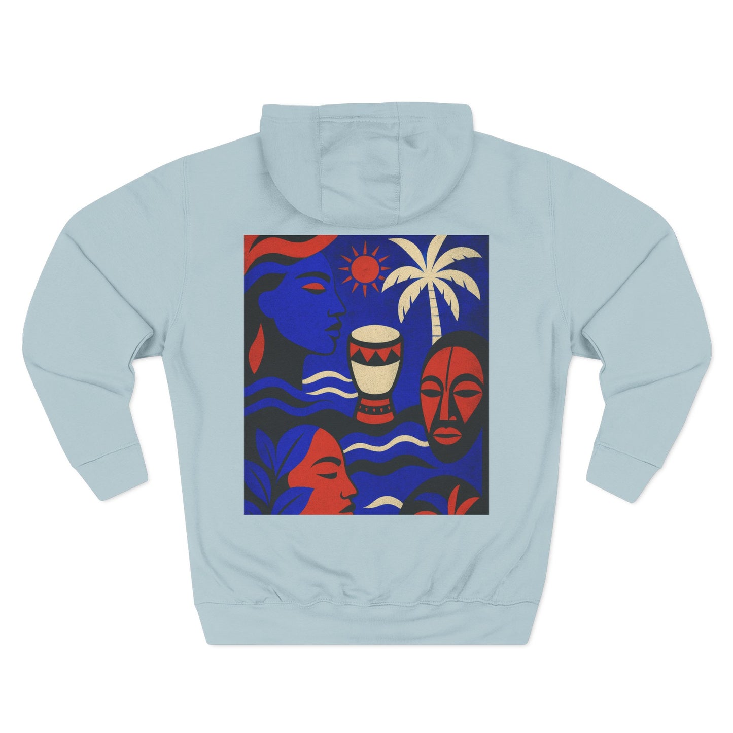ZOE Est. 1804 Hoodie Afro-Caribbean / Haitian Art Pullover