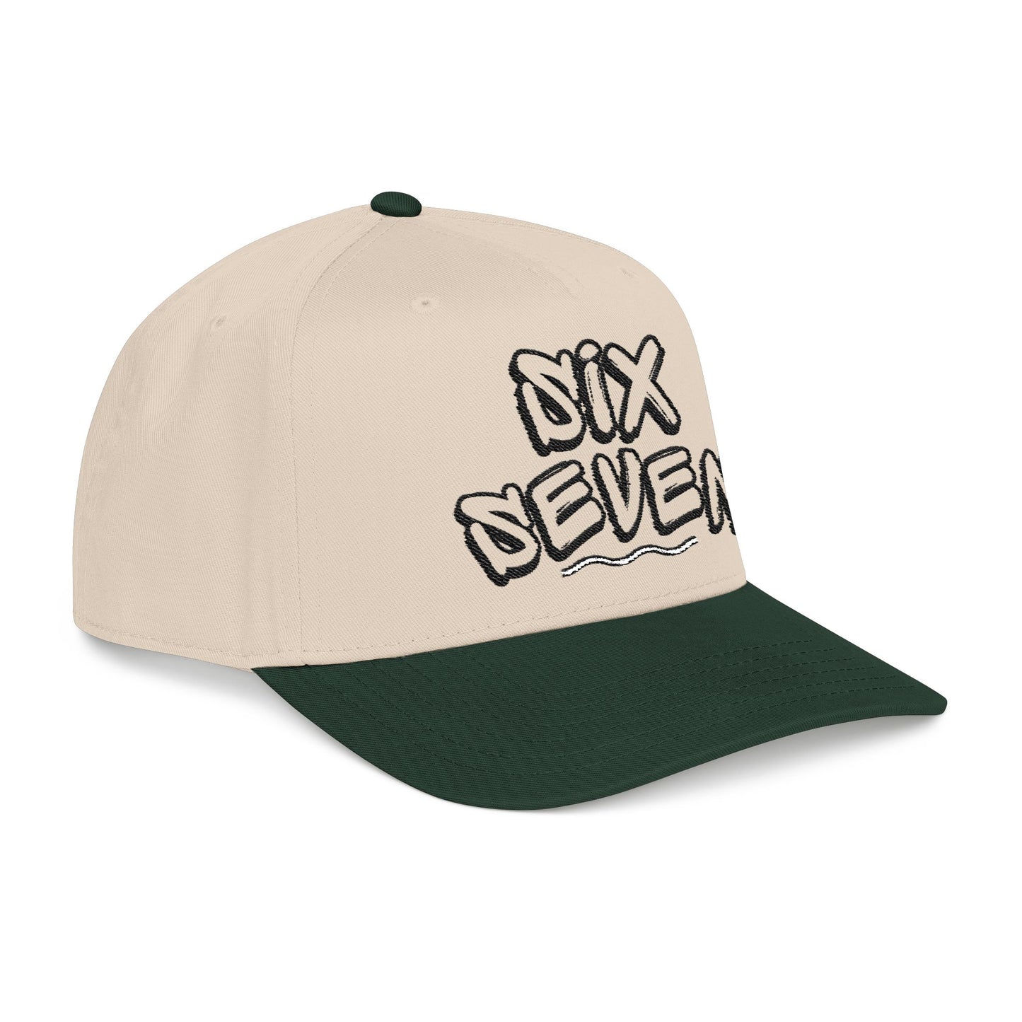 Six Seven Embroidered Baseball Cap Retro Streetwear Dad Hat