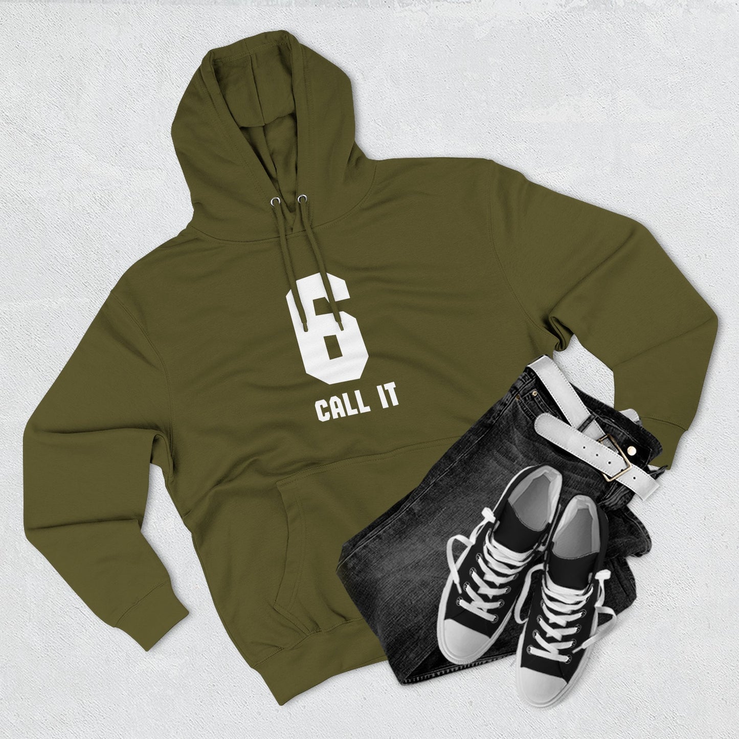 Hoodie 'Call It 6 / 7 Response' Graphic Pullover Hoodie