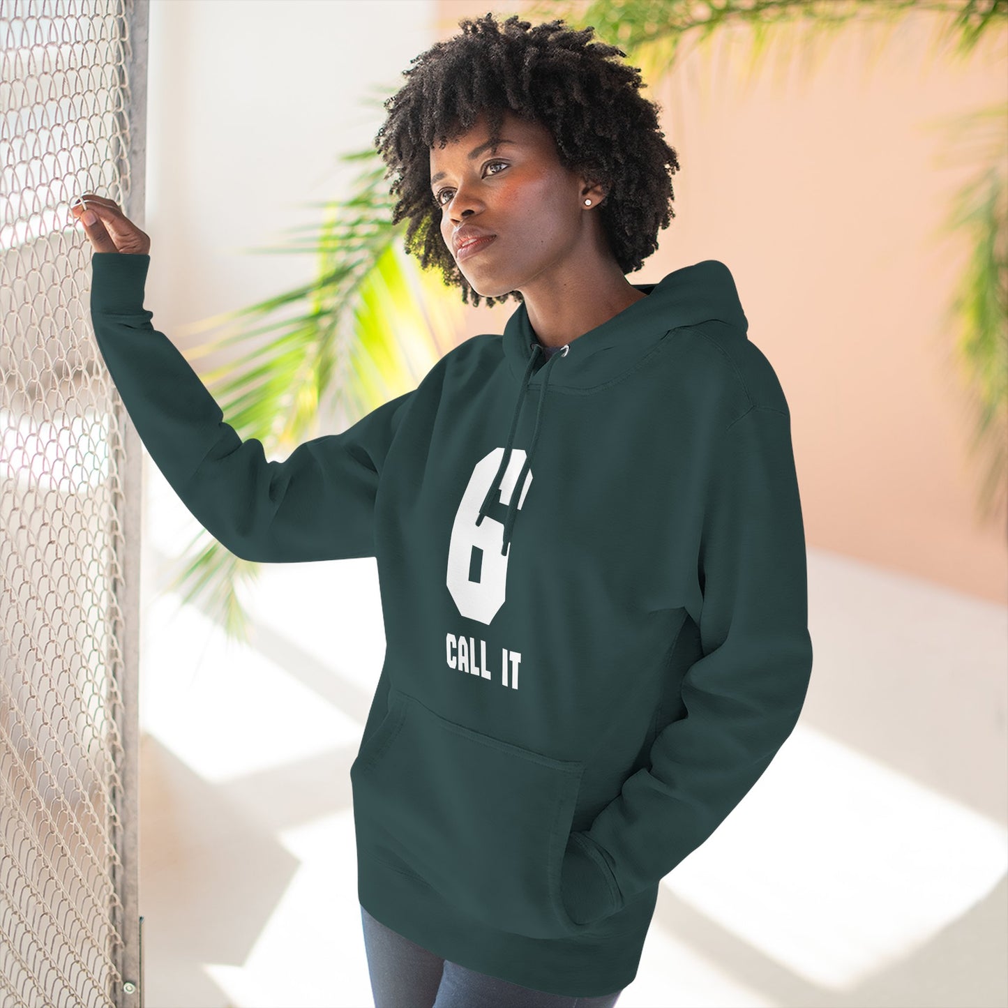 Hoodie 'Call It 6 / 7 Response' Graphic Pullover Hoodie