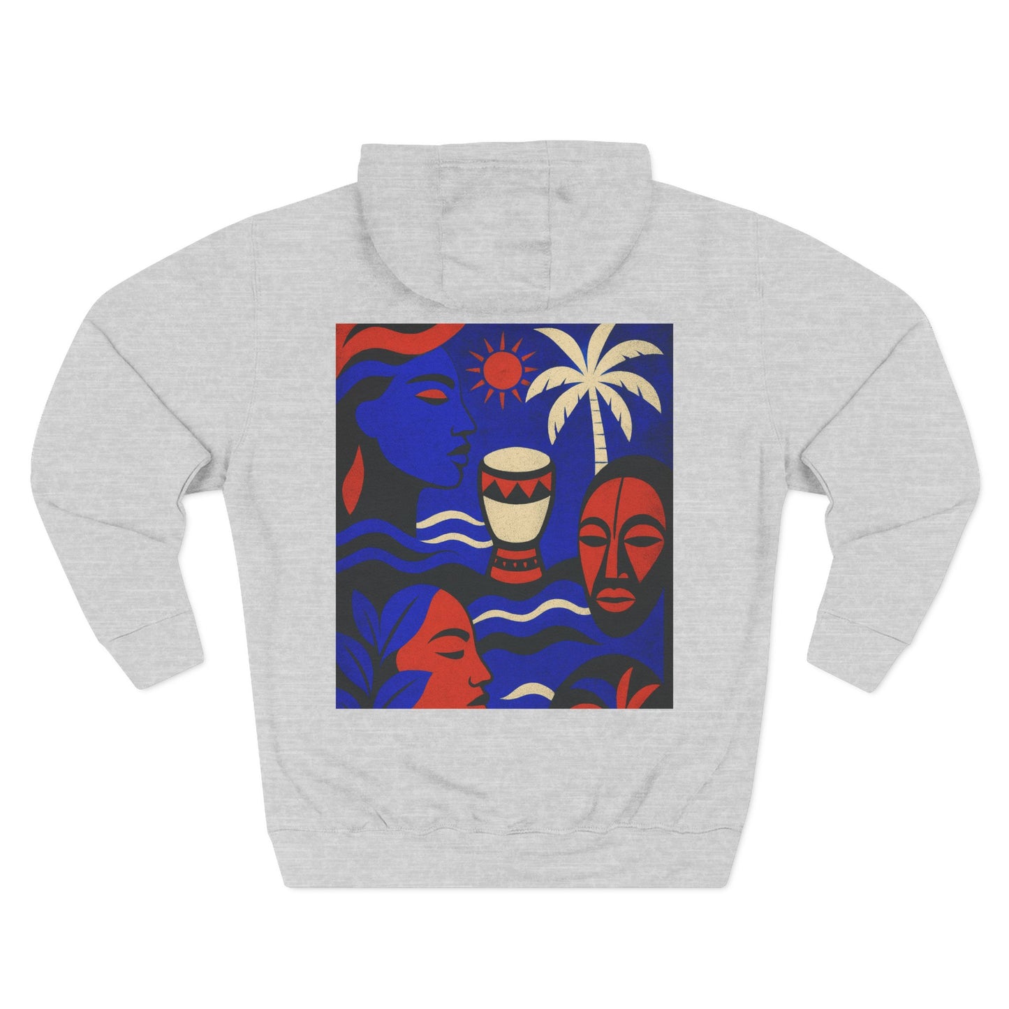 ZOE Est. 1804 Hoodie Afro-Caribbean / Haitian Art Pullover