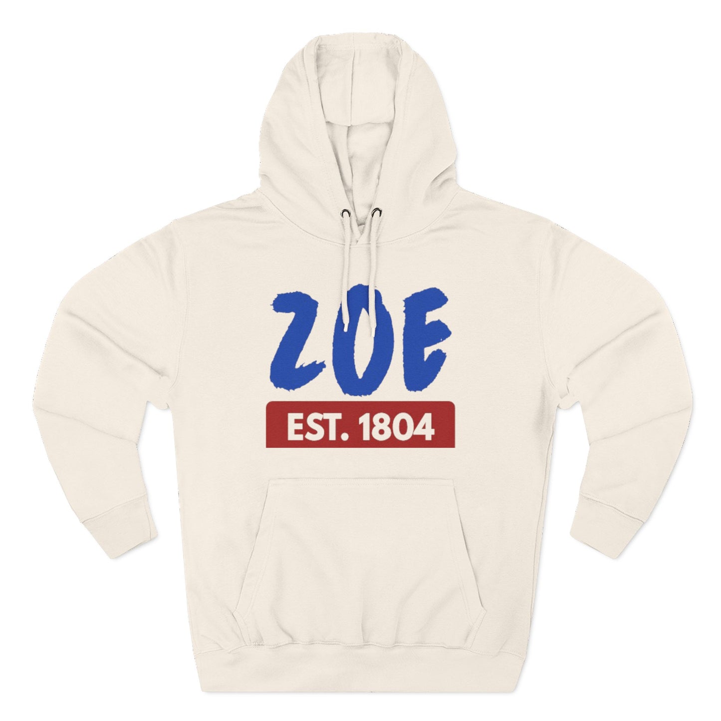 ZOE Est. 1804 Hoodie Afro-Caribbean / Haitian Art Pullover