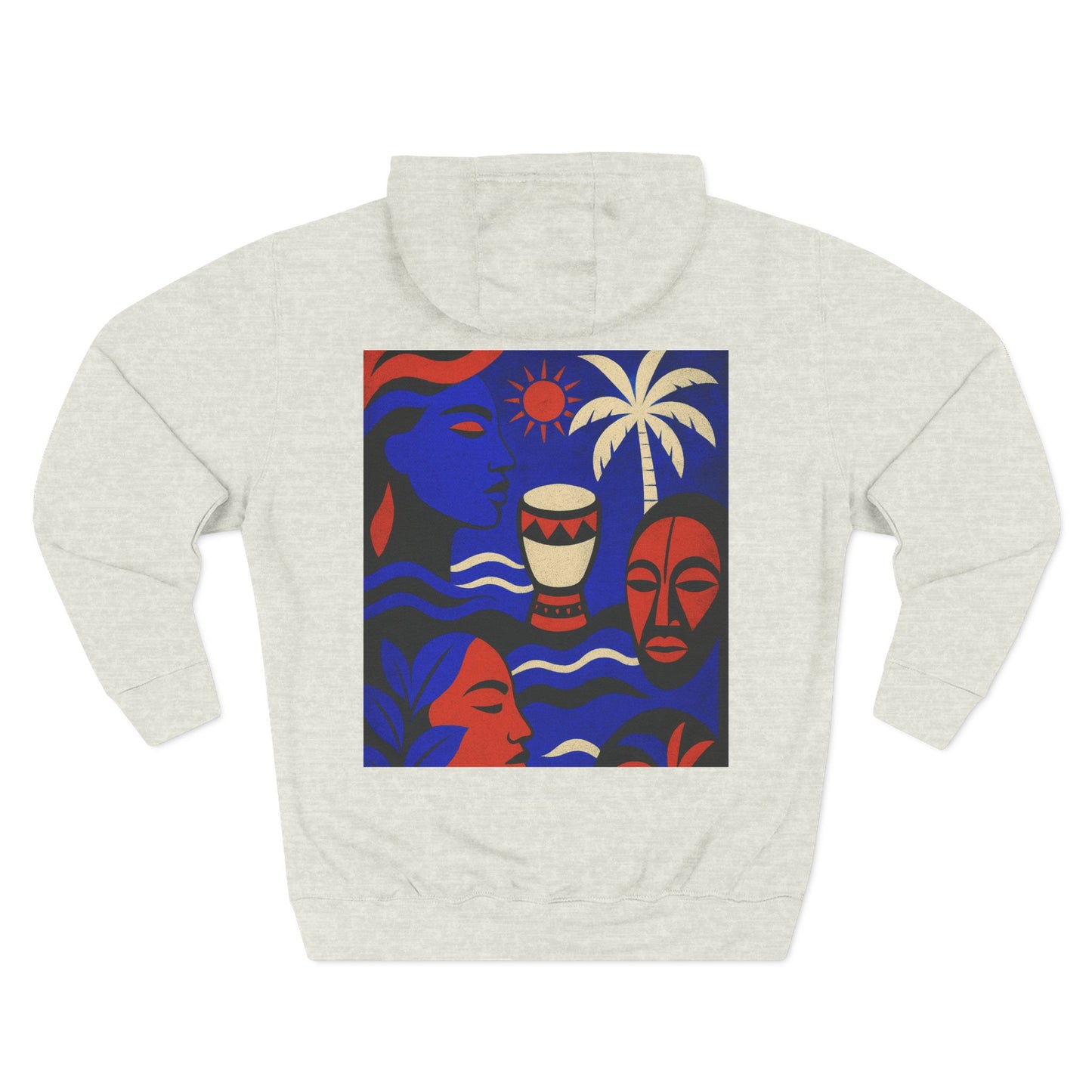 ZOE Est. 1804 Hoodie Afro-Caribbean / Haitian Art Pullover