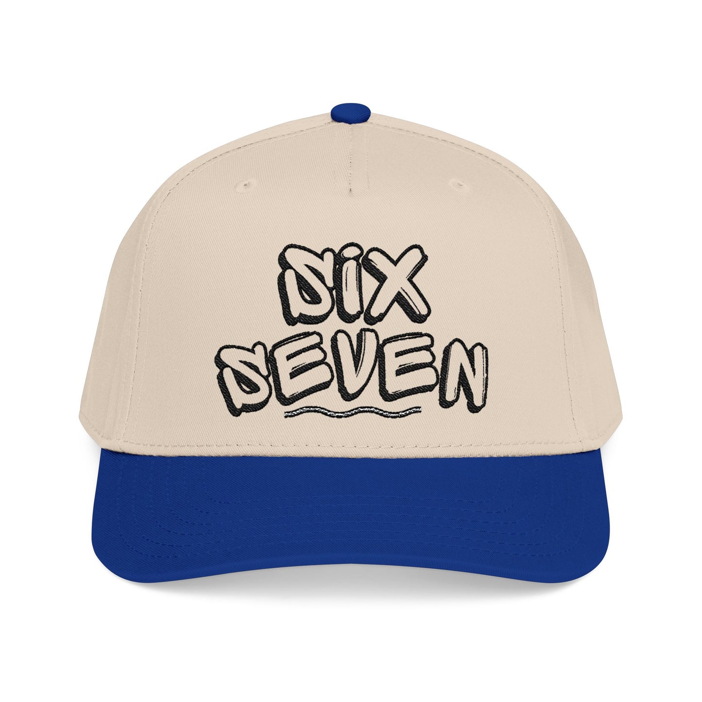 Six Seven Embroidered Baseball Cap Retro Streetwear Dad Hat