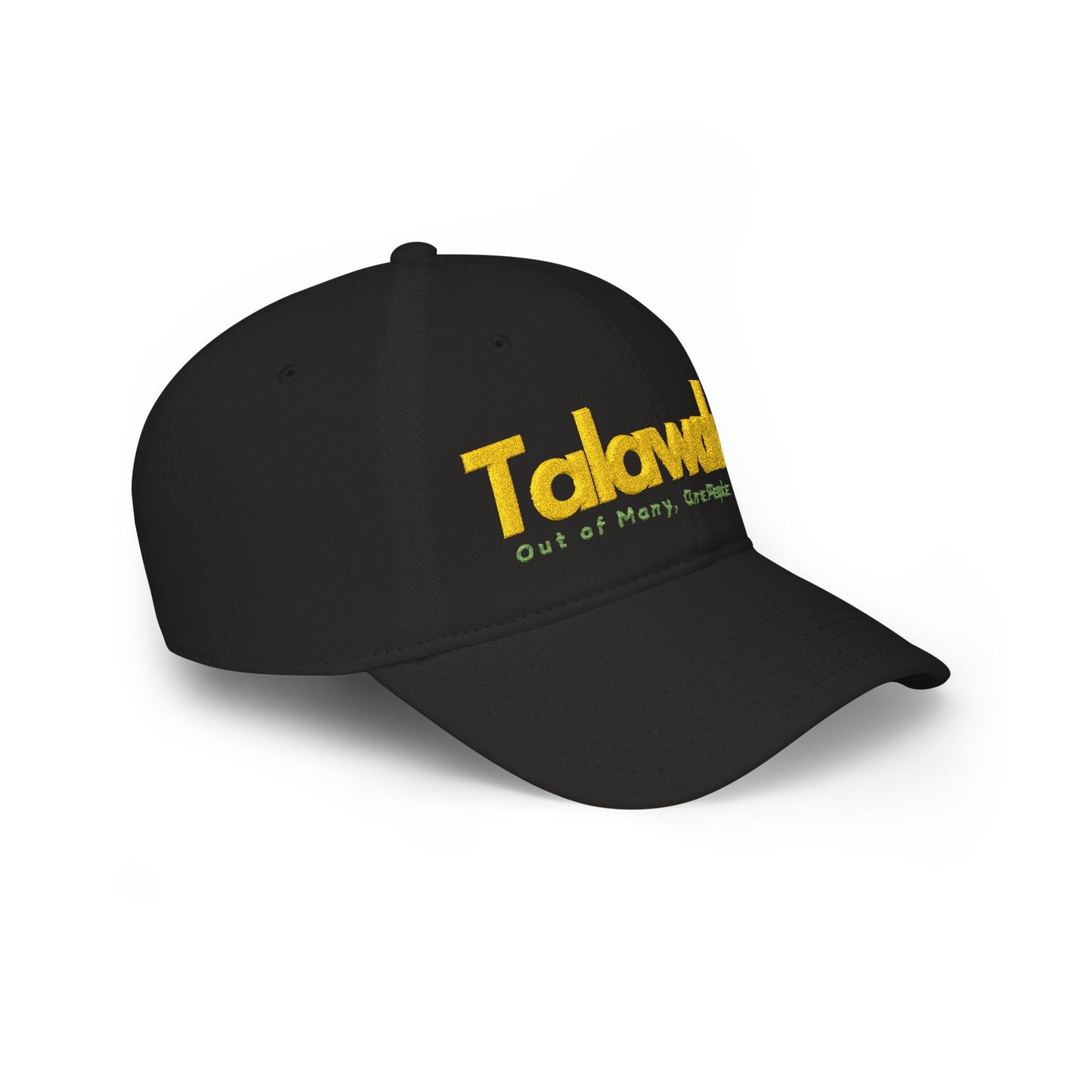 Talawah Low Profile Baseball Cap — "Out of Misny, One People" Embroidered Hat