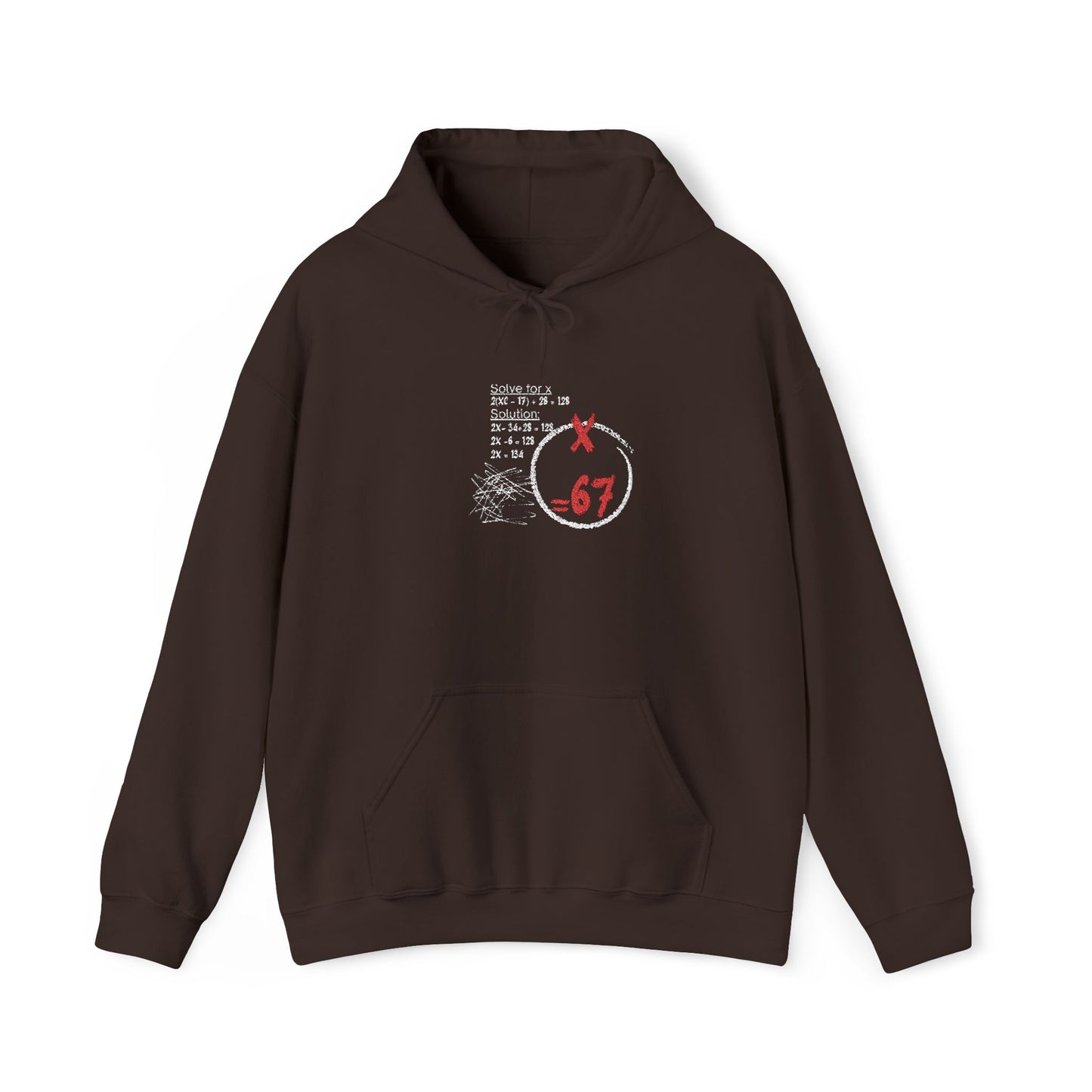 67 Circle Logo Hoodie Distressed Retro Streetwear Sweatshirt
