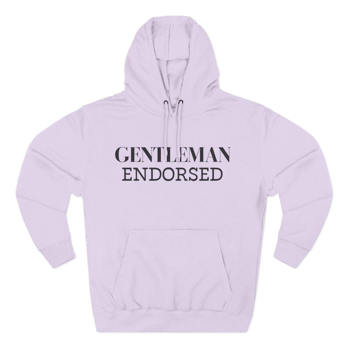 Gentleman Endorsed Hoodie / Men's Fleece Pullover