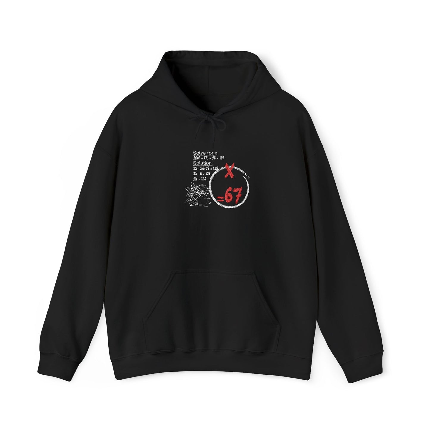 67 Circle Logo Hoodie Distressed Retro Streetwear Sweatshirt