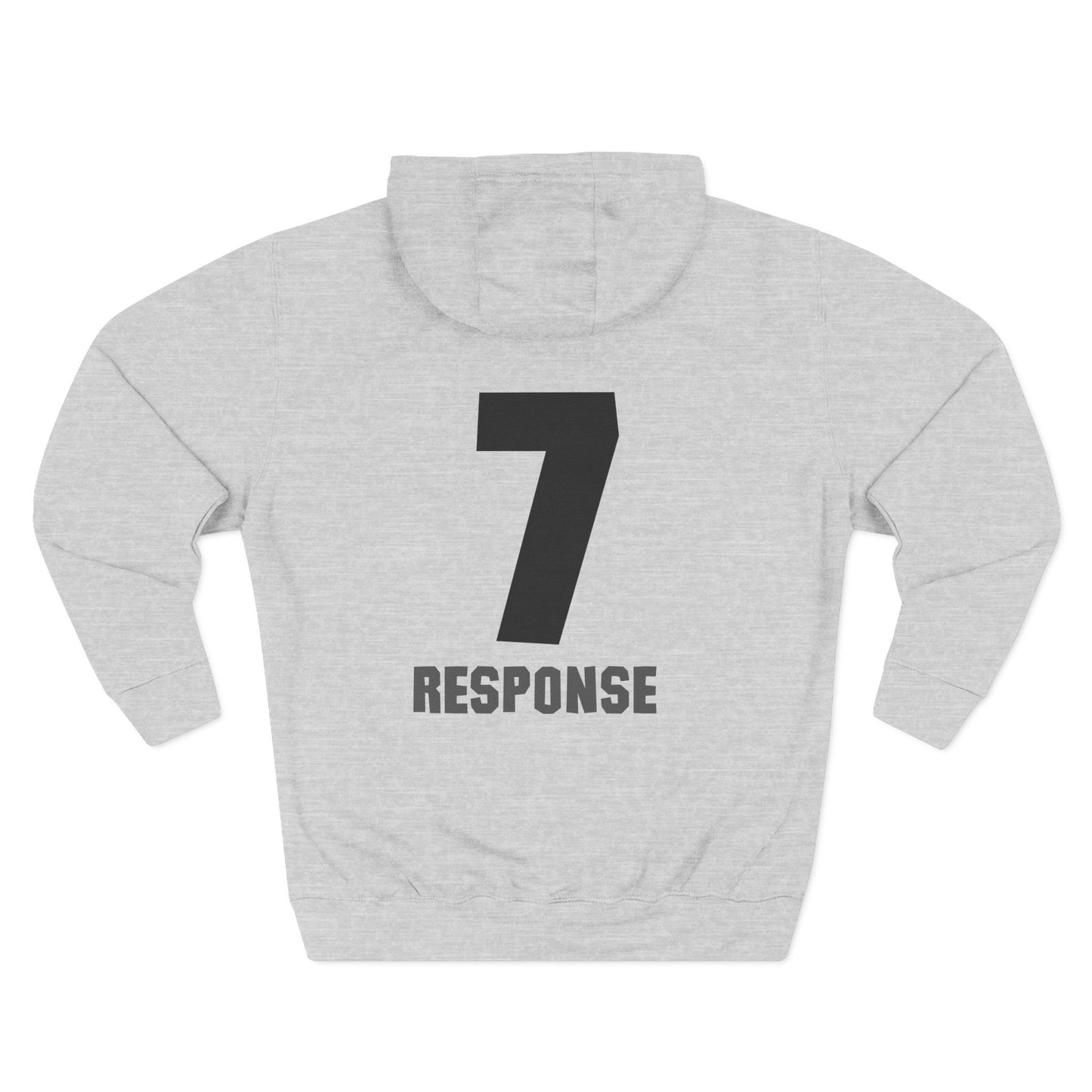 Hoodie "Call It 6 / Response 7" Athletic Number Graphic Hoodie